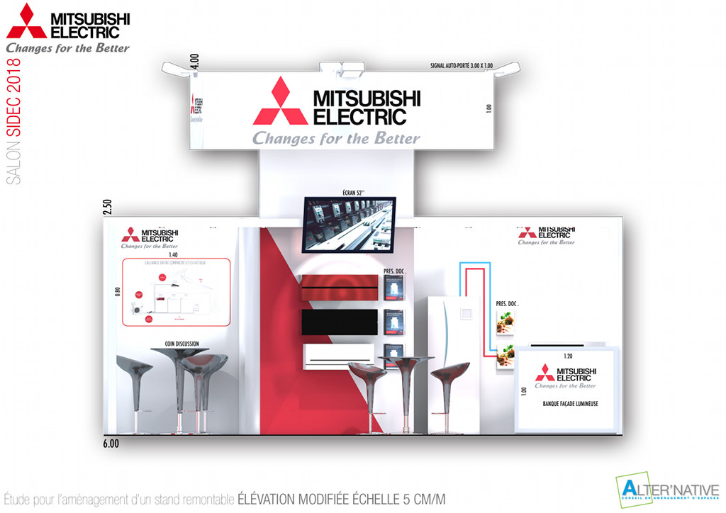 stand mitsubishi elevation